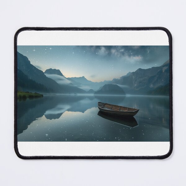 Item preview, Twilight Serenity on a Misty Lake designed and sold by palmyst.