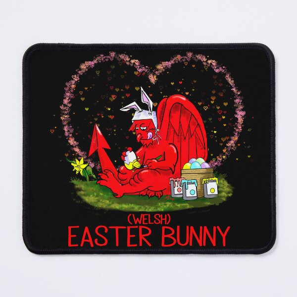 Item preview, EASTER BUNNY WELSH-STYLE designed and sold by Marni Scofidio Desi9ns.