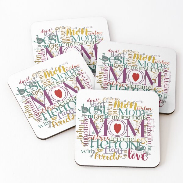 Item preview, #Mother, My Mom, My Mom is Heroine, My First Friends - With Love Design designed and sold by Colorful-Garden.