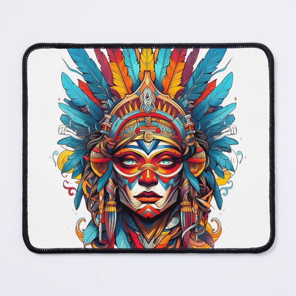 Artikelvorschau, Aztec Designs entworfen und verkauft von Lucy Goosy Art.