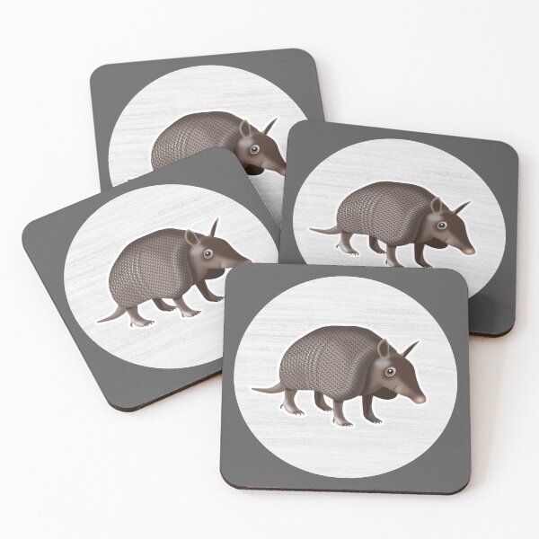 Item preview, Armadillo Watercolor Drawing designed and sold by LivingColorful.