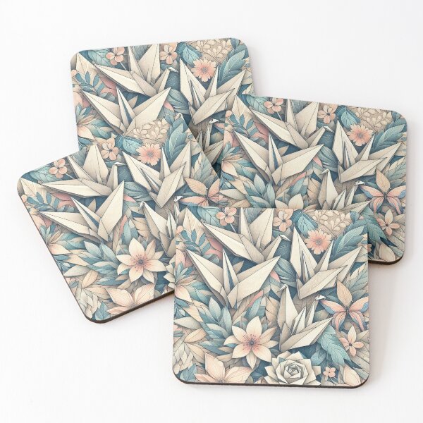 Item preview, Origami Wilderness: Nature-inspired Pattern designed and sold by Rui Fernandes.