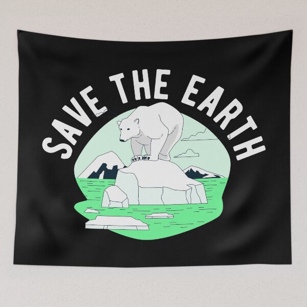 Item preview, Save The Earth Climate Action Now designed and sold by Turie.