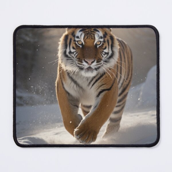 Item preview, Tiger Running on Snow designed and sold by ThralStore.