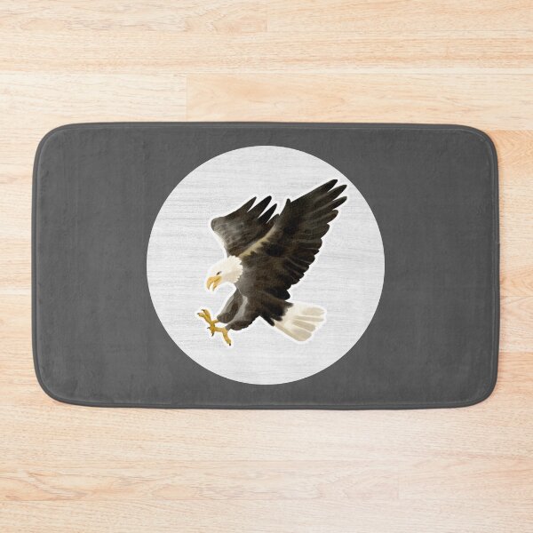 Item preview, Eagle Watercolor Drawing designed and sold by LivingColorful.