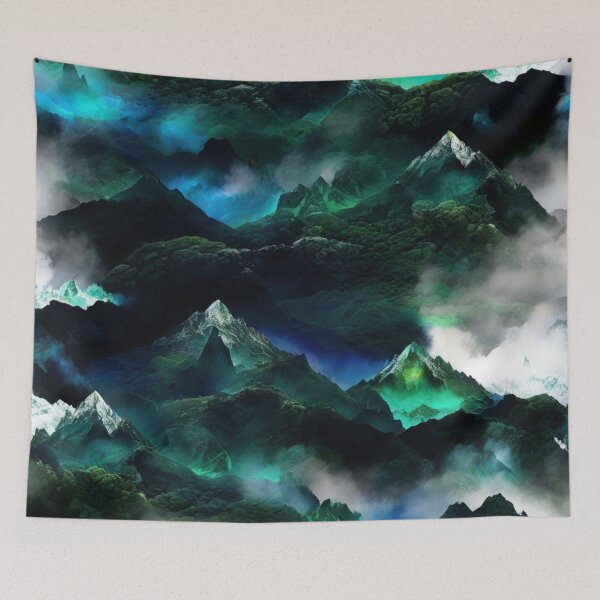 Item preview, Ethereal Peaks designed and sold by joejiing.