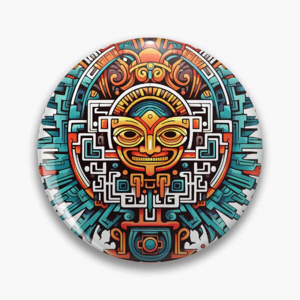 Artikelvorschau, Aztec Designs entworfen und verkauft von Lucy Goosy Art.