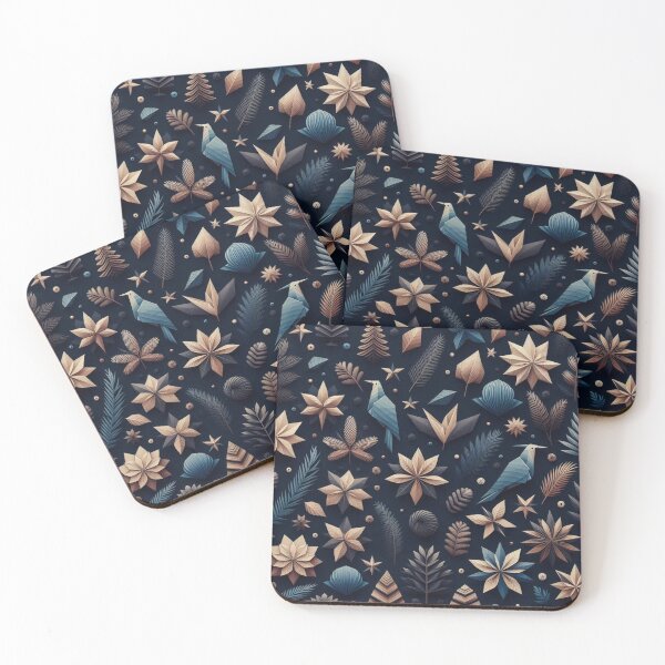 Item preview, Origami Oasis: Natural Harmony Pattern designed and sold by Rui Fernandes.