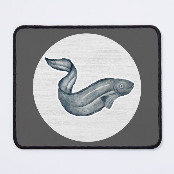 Item preview, Eel Watercolor Drawing designed and sold by LivingColorful.