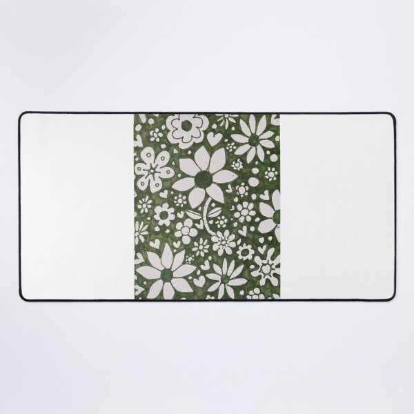 Item preview, Forest Green Floral designed and sold by Millycottonart.