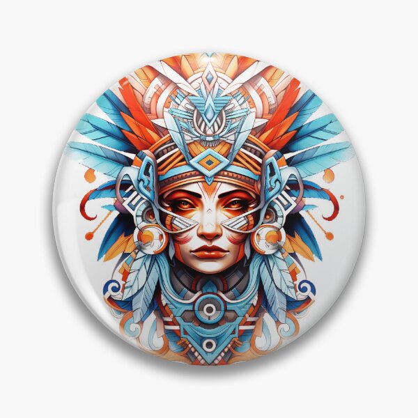 Artikelvorschau, Aztec Designs entworfen und verkauft von Lucy Goosy Art.