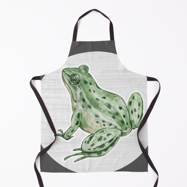 Item preview, Frog Watercolor Drawing designed and sold by LivingColorful.