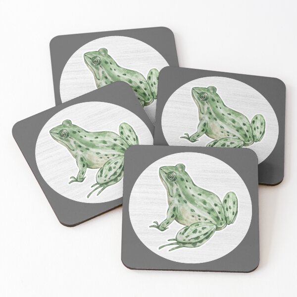 Item preview, Frog Watercolor Drawing designed and sold by LivingColorful.