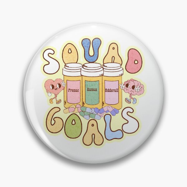 Item preview, Mental Health Squad Goals designed and sold by HappinessbyJess.