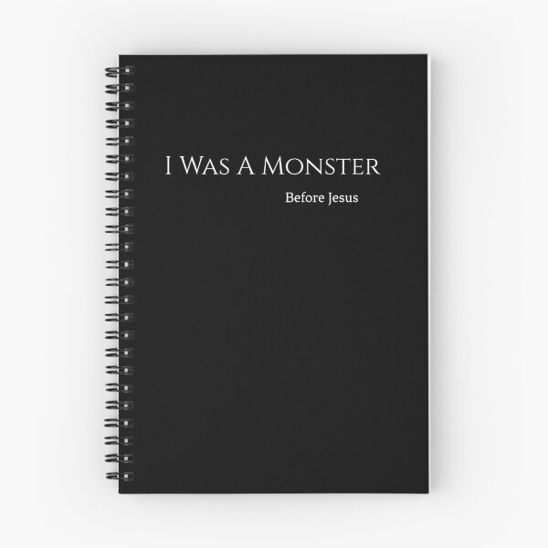 Item preview, I Was A Monster Before Jesus designed and sold by Zceptre.