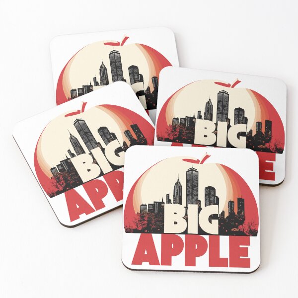 Item preview, Big Apple New York Tee -  NY skyline art - city illustration designed and sold by Loffartdesign.