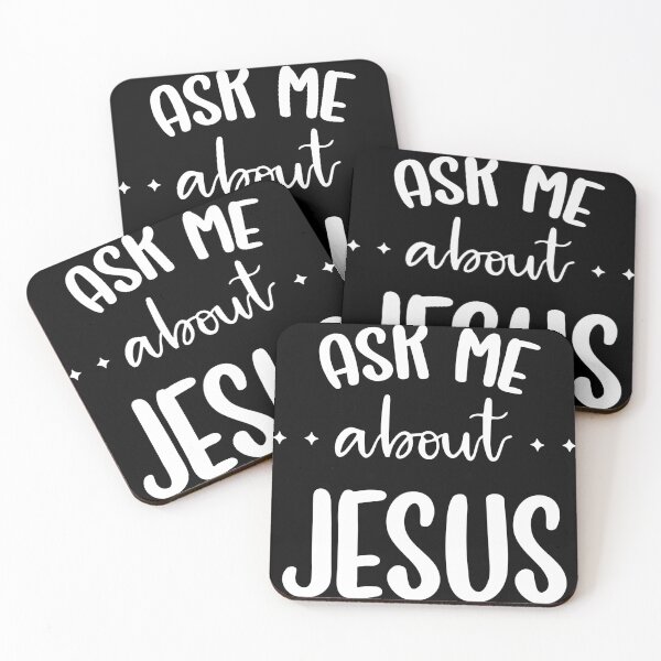 Item preview, Ask Me About Jesus Evangelism Faith of Christian God designed and sold by medamrani.