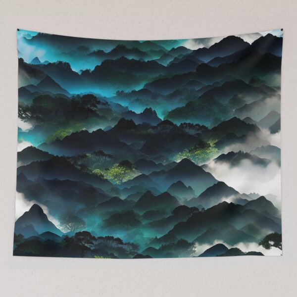 Item preview, Ethereal Peaks designed and sold by joejiing.