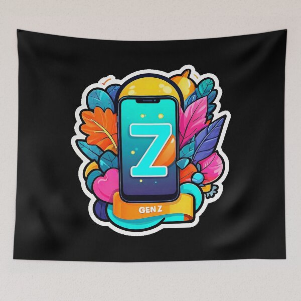 Item preview, Modern Logo Smartphone Gen Z ( Digital Generation Z ). designed and sold by Giulivo Store Graphic.