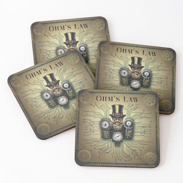 Item preview, Vintage Ohms Law Diagram designed and sold by Angry Swan Designs.