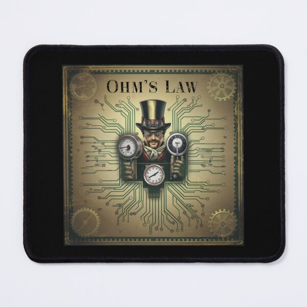 Item preview, Vintage Ohms Law Diagram designed and sold by Angry Swan Designs.