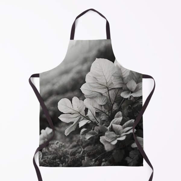 Item preview, Blooming Hillside: Monochrome Botanical Beauty, Photograph, Nature, designed and sold by ShadeScapeArt.