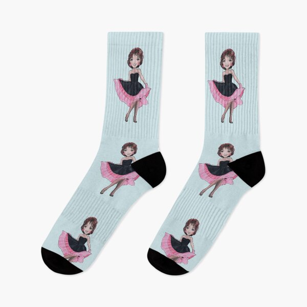 Item preview, Cartoon cute dancing girl designed and sold by Katerina Makarova.