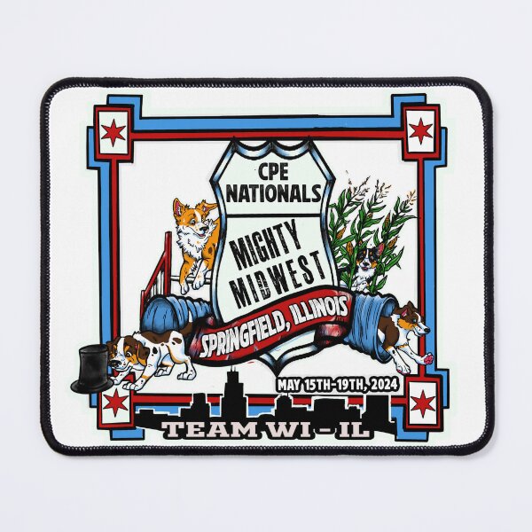 Item preview, Mighty Midwest 2024 team design designed and sold by lilstarfoxx.
