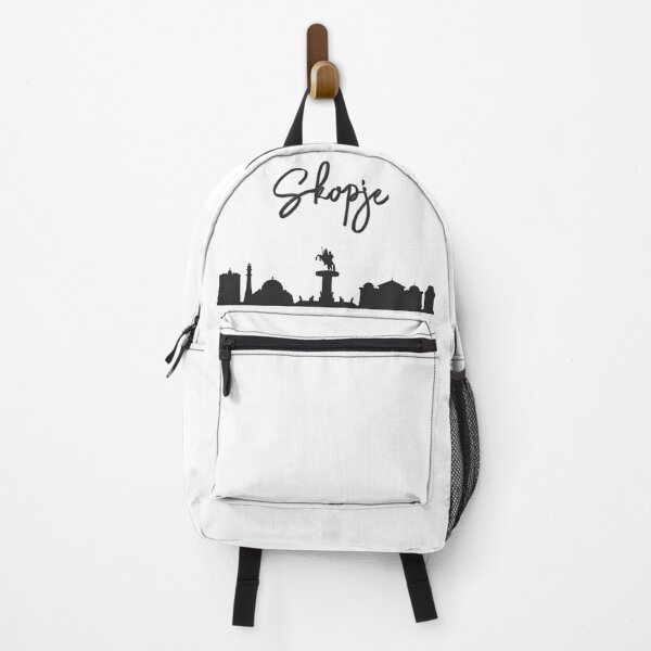 Item preview, Skopje Silhouette Skyline  designed and sold by ElyKay.