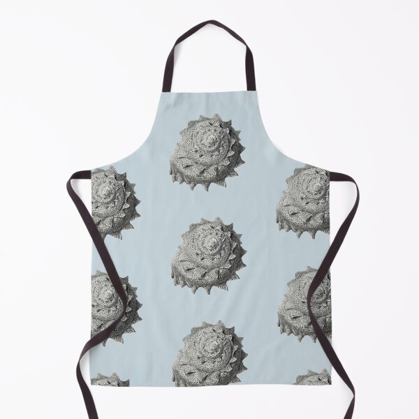 Item preview, Vintage seashells illustration on blue background designed and sold by helga-wigandt.