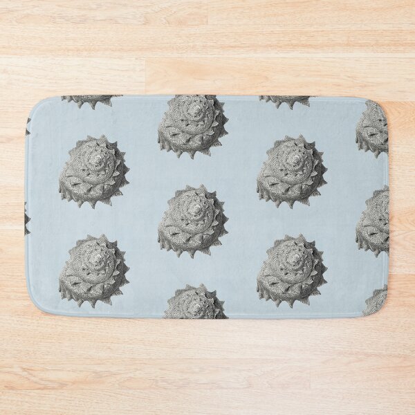 Item preview, Vintage seashells illustration on blue background  designed and sold by helga-wigandt.