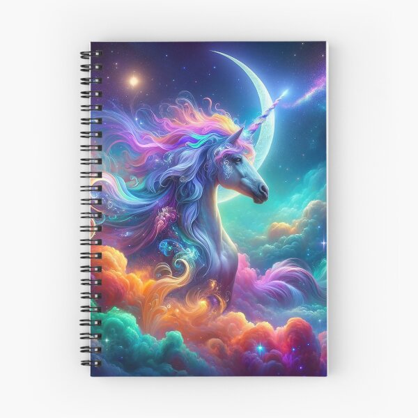 Item preview, Fantasy Dreamscape Rainbow Unicorn 2 designed and sold by Fantasy Horseys.