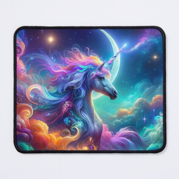 Item preview, Fantasy Dreamscape Rainbow Unicorn 2 designed and sold by Fantasy Horseys.