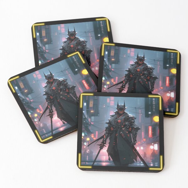 Item preview, Cyberpunk Samurai of Mega Tokyo designed and sold by Mecha Brave Studio.