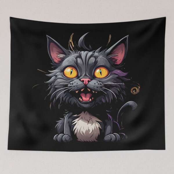 Item preview, Crazy cat design designed and sold by MPDesign84.