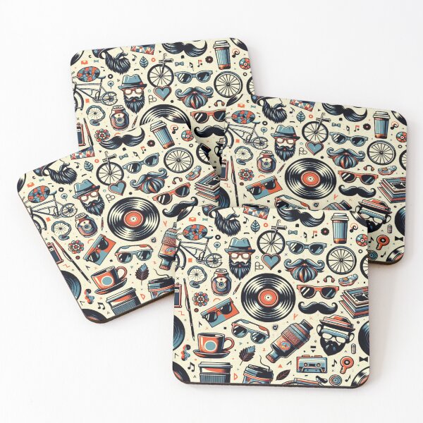 Item preview, Hipster Culture Collage designed and sold by FarBeyound.