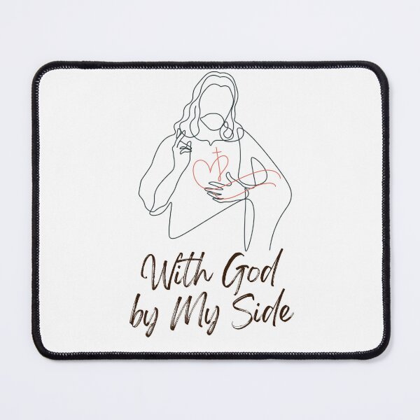 Item preview, With God by my side! designed and sold by PosiPrints.