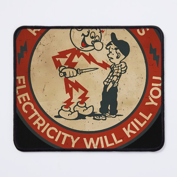 Item preview, Electricity Will Kill You Kids Vintage designed and sold by EmelyWeimann.