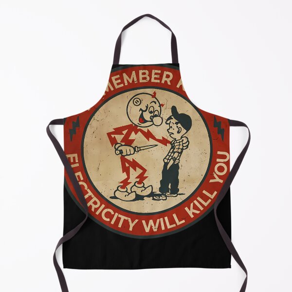 Item preview,  Electricity Will Kill You Kids Vintage designed and sold by EmelyWeimann.