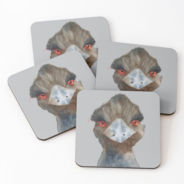 Item preview, Glaring Ostrich designed and sold by LiaIsabellaArt.