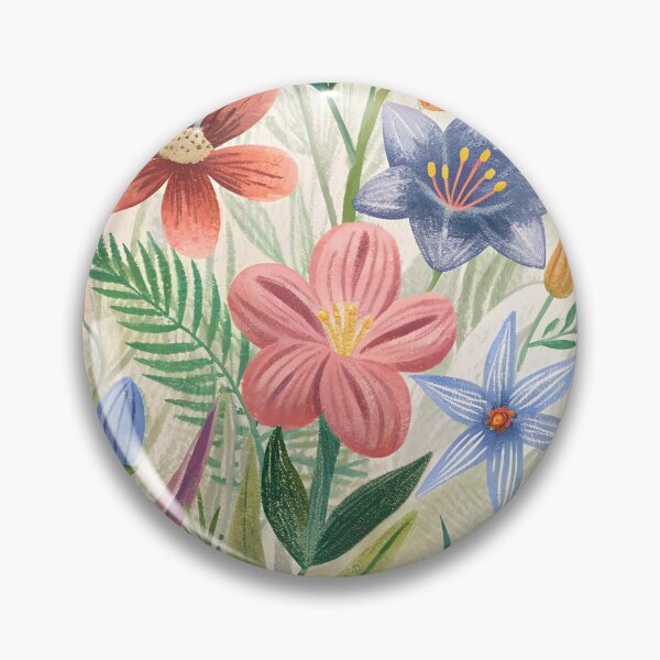 Item preview, Handdrawn wildflower pattern  designed and sold by patterncrow.