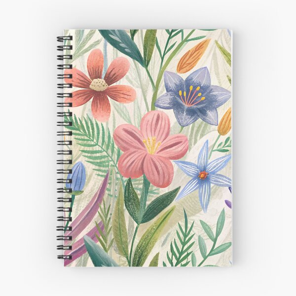 Item preview, Handdrawn wildflower pattern  designed and sold by patterncrow.
