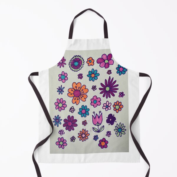Item preview, Flower garden designed and sold by Millycottonart.