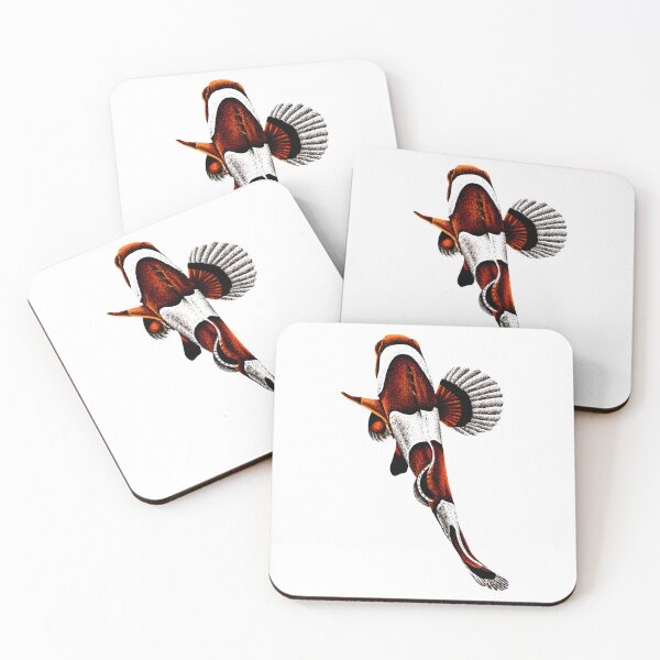 Item preview, Orange ocellaris clownfish from above designed and sold by LorenDowding.