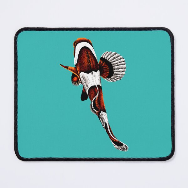 Item preview, Orange ocellaris clownfish from above designed and sold by LorenDowding.
