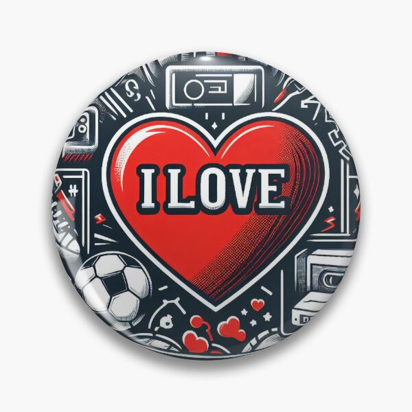 Item preview, Love for the Game: Football-Inspired Design designed and sold by StellarValor.