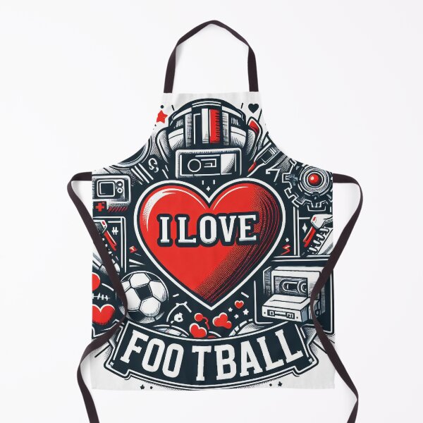 Item preview, Love for the Game: Football-Inspired Design designed and sold by StellarValor.
