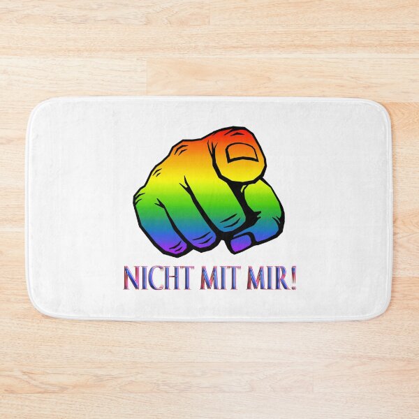 Artikelvorschau, Regenbogen - Nicht mit mir! entworfen und verkauft von ARTmanhART.