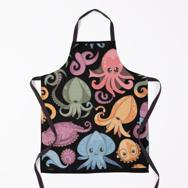 Item preview, Underwater Cephalopod seacreature Pattern designed and sold by DunuStore.