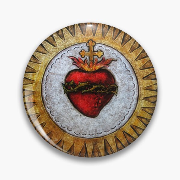 Vista previa del artículo con la obra «Sagrado Corazon de Jesus», diseñado y vendido por Falcometa.